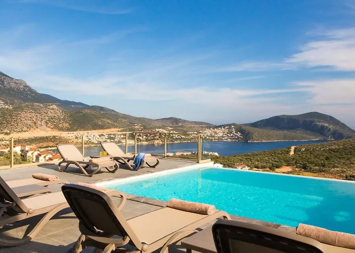 3 Bedroom Seaview Luxury In Villa Kalkan